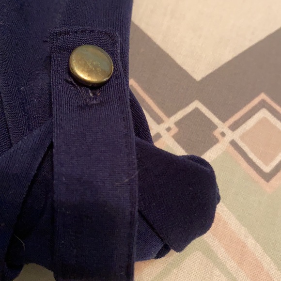 💜Express Navy Skater Dress size 0 - Picture 3 of 3